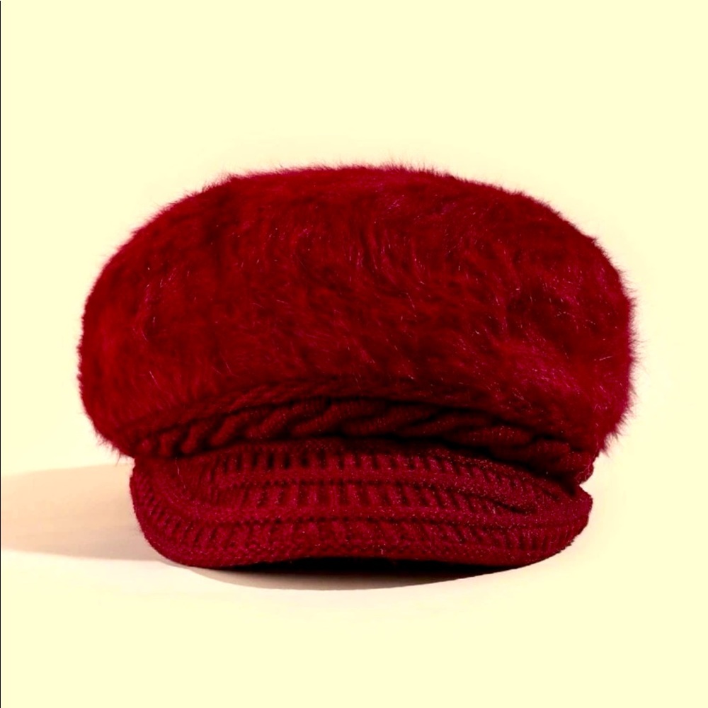 SHEIN Knit Pageboy Hat
